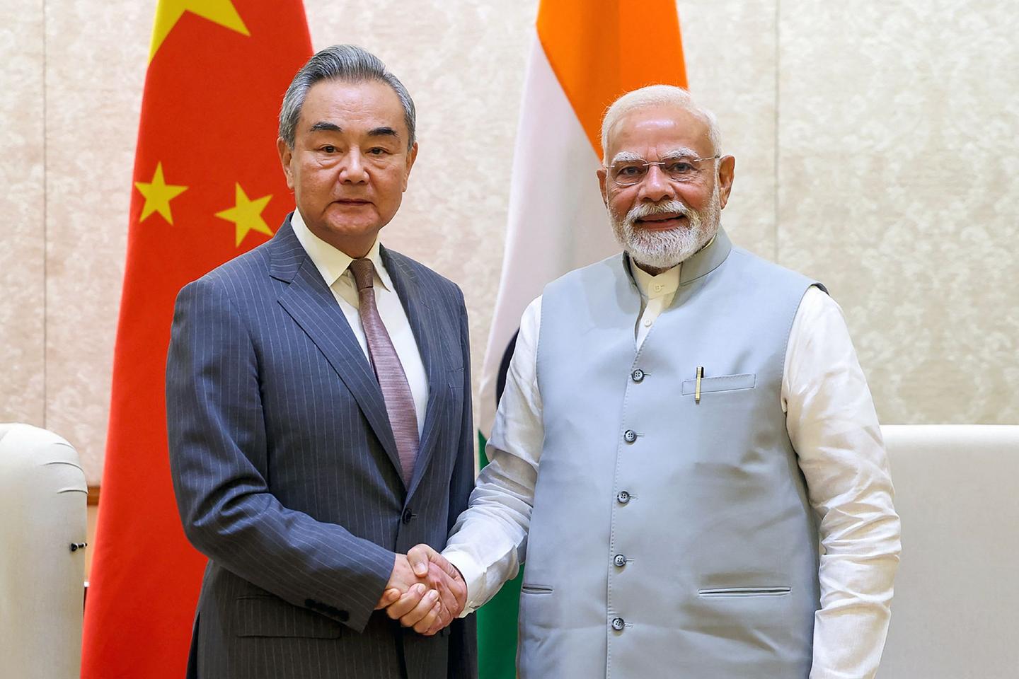 India's Modi meets China's top diplomat as Asian powers rebuild ties