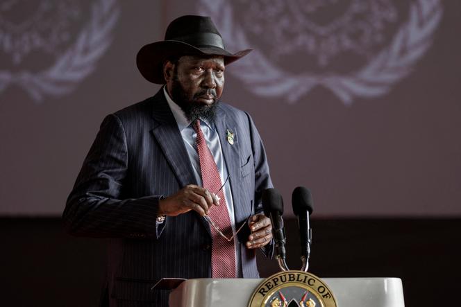 Le président du Soudan du Sud, Salva Kiir, à la State House de Nairobi, le 9 mai 2024.