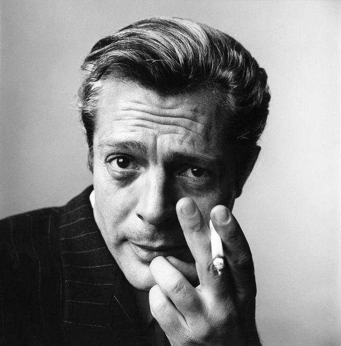 Marcello Mastroianni par Irving Penn pour le magazine « Vogue », janvier 1963.