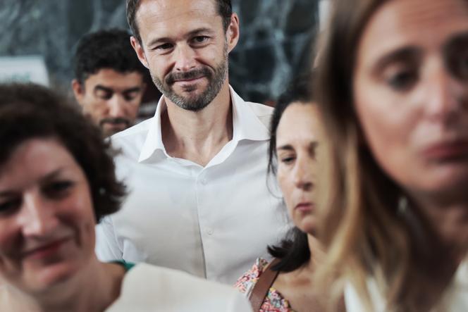 David Belliard, candidat écologiste à la mairie de Paris pour les élections municipales de 2026, à Strasbourg, le 21 août 2025. 