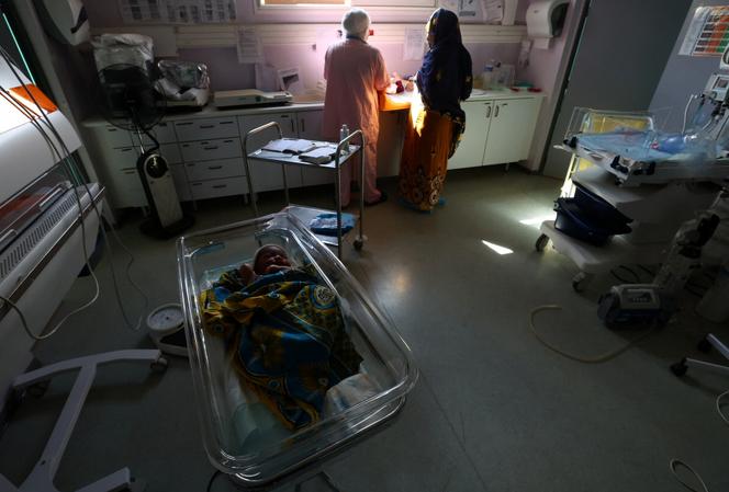 Salle de maternité à Kahani (Mayotte), le 20 décembre 2024.