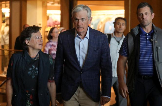 Le président de la Réserve fédérale, Jerome Powell, au symposium économique 2025 à Jackson Hole (Wyoming, États-Unis), le 21 août 2025.