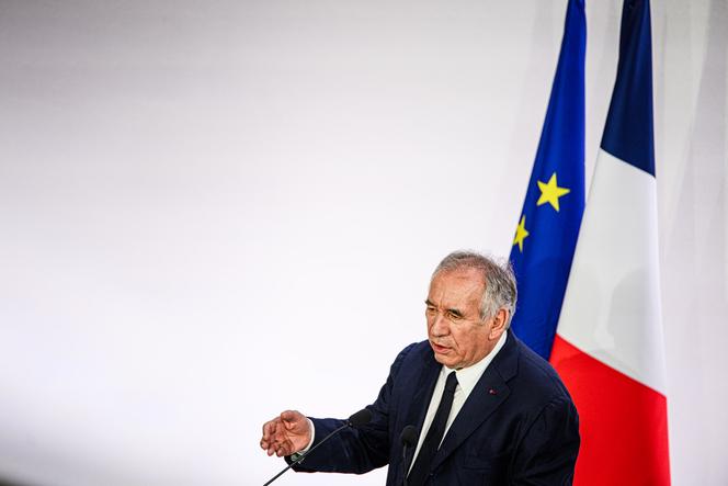 François Bayrou, lors de la conférence de presse sur sa proposition de budget 2026, à Paris, le 25 août 2025.