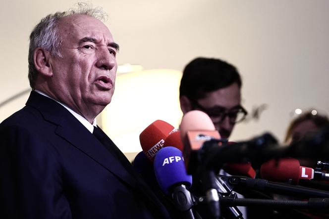François Bayrou à Montreuil (Seine-Saint-Denis), le 31 juillet 2025.