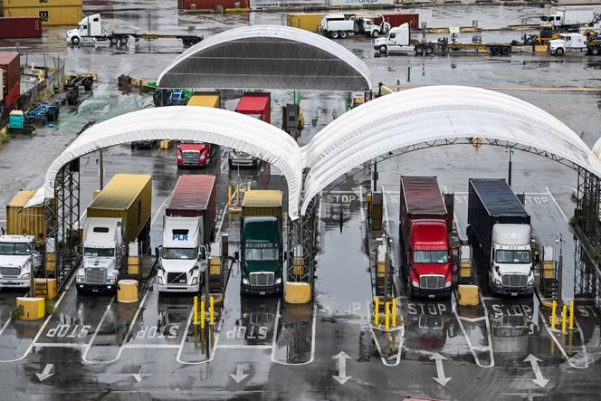 Au port de Miami, en Floride, le 7 août 2025.