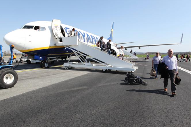 A l’aéroport Bergerac-Dordogne-Périgord, le 24 mars 2012.