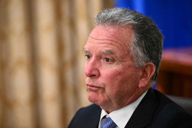 L’envoyé spécial de la Maison Blanche, Steve Witkoff, lors d’une réunion du cabinet dans la salle du cabinet de la Maison Blanche à Washington, DC, le 26 août 2025.