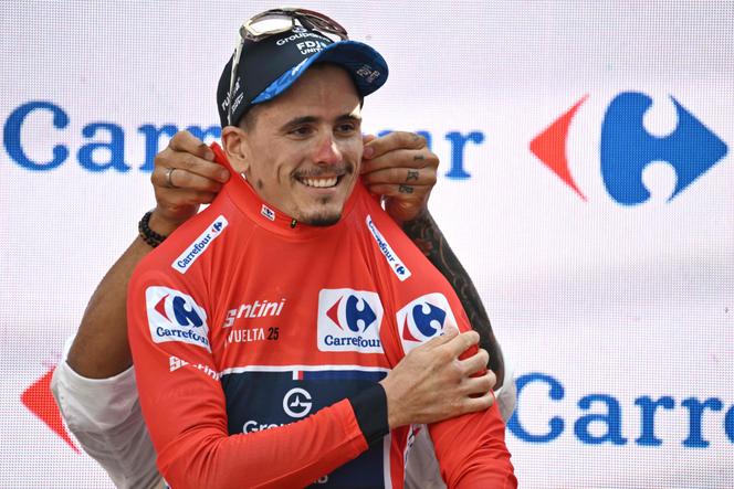 David Gaudu, à Voiron (Isère), le 26 août 2025.