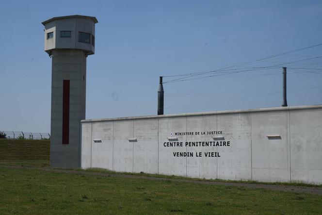 Le centre pénitentiaire de Vendin-le-Vieil, dans le Pas-de-Calais, le 14 mai 2025.