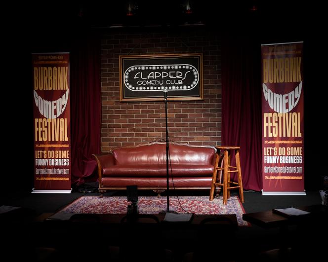 La scène d’un Comedy Club, aux Etats-Unis, en 2022.
