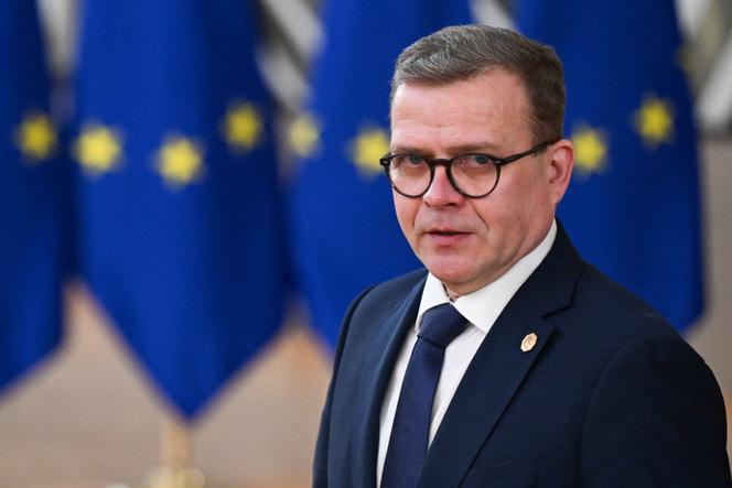 Le premier ministre finlandais, Petteri Orpo, à Bruxelles, le 1er février 2024.