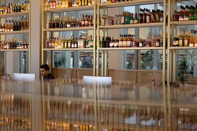 Au siège social de Pernod Ricard, à Paris, le 28 janvier 2025.