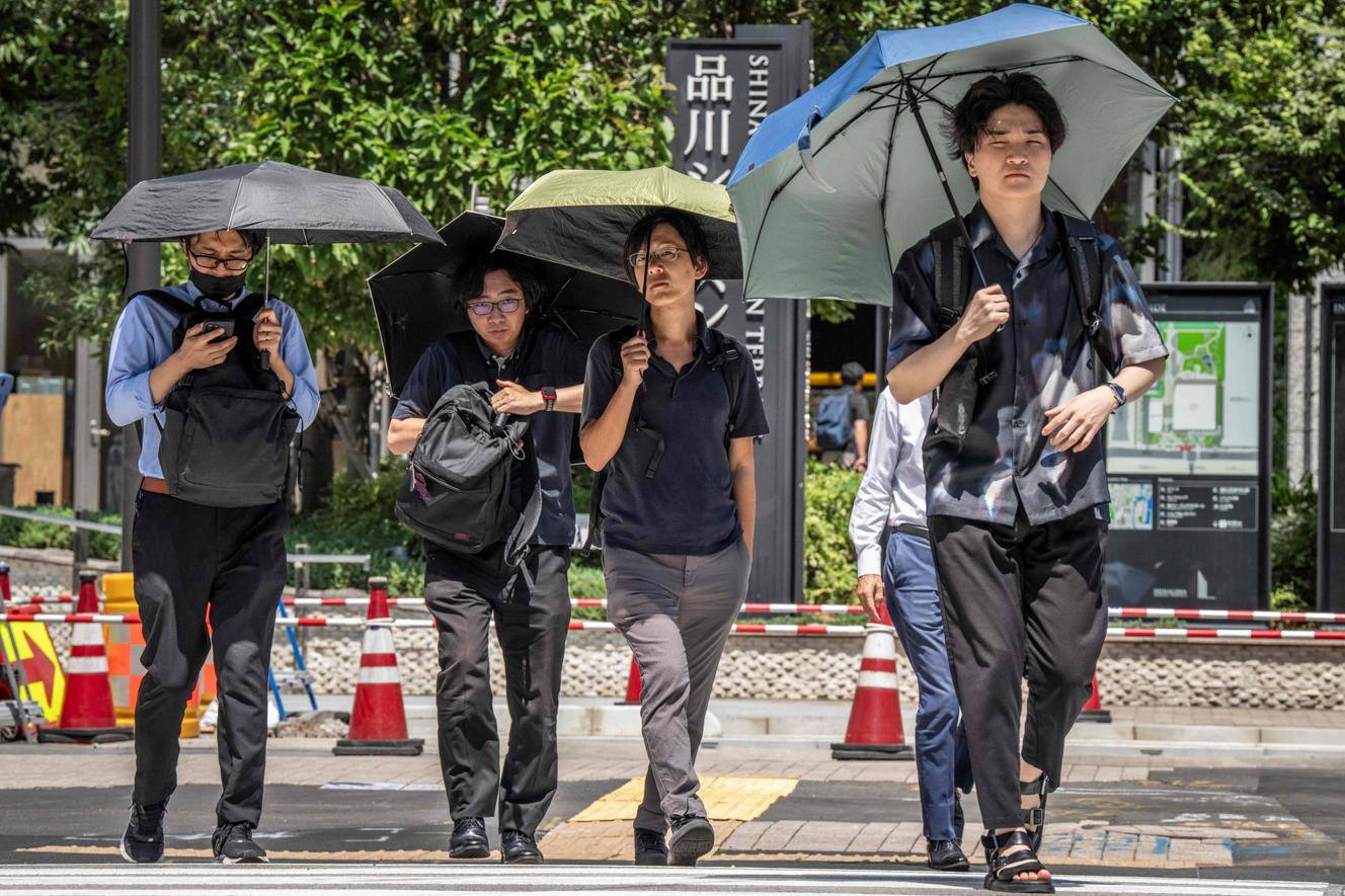 Tokyo : dix jours à plus de 35 °C, une vague de chaleur qui alerte sur l’impact du changement climatique au Japon