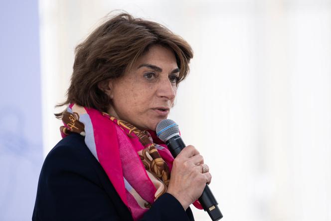 Martine Vassal, présidente de la Métropole Aix-Marseille-Provence, à Marseille (Bouches-du-Rhône), le 5 mai 2025.