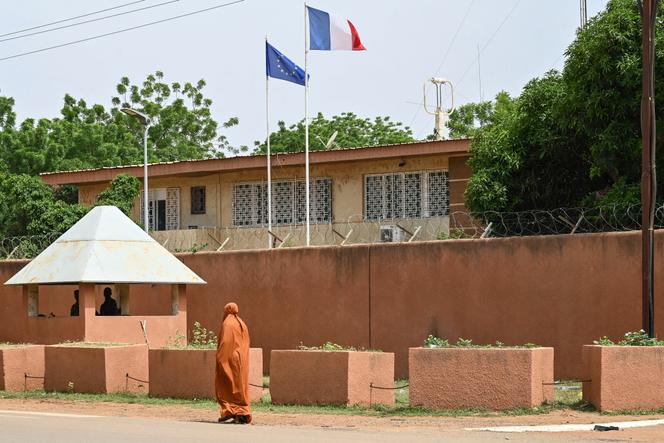 L’ambassade de France à Niamey, au Niger, le 7 septembre 2023.