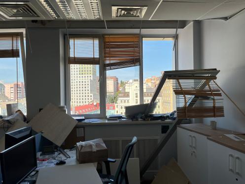 Dans les bureaux de la délégation européenne à Kiev, le 28 août 2025.