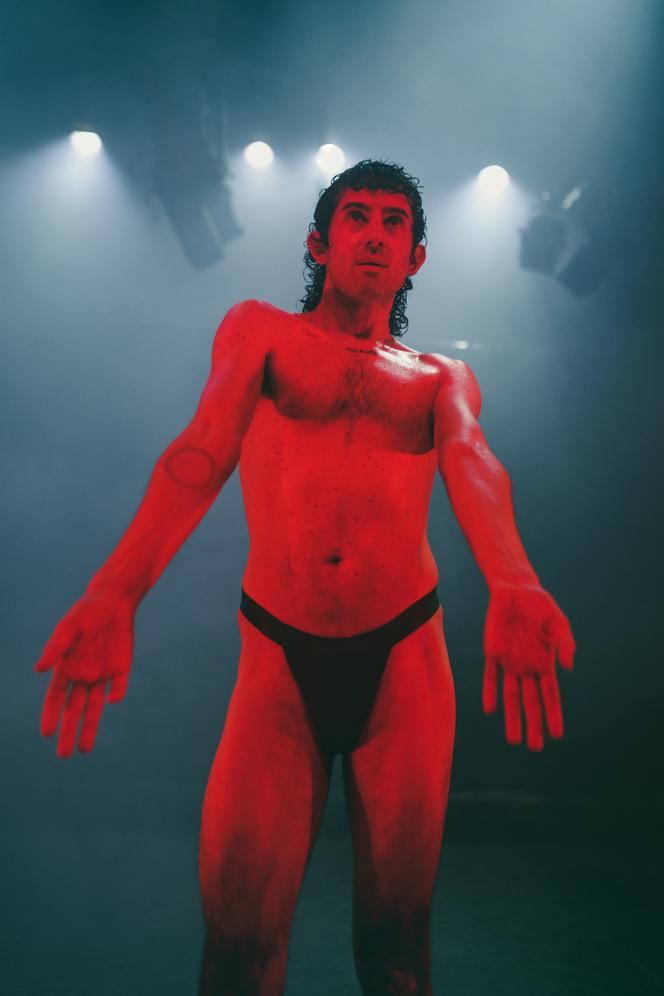 Alberto Cortes dans « Analphabet », à Séville, en janvier 2025.