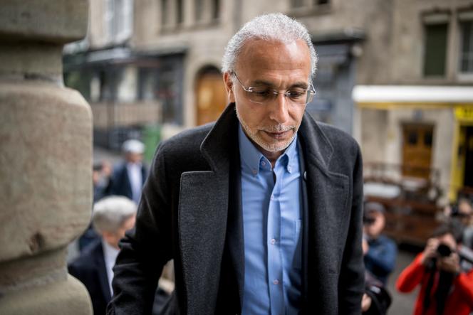 Tariq Ramadan à Genève (Suisse), le 27 mai 2024.