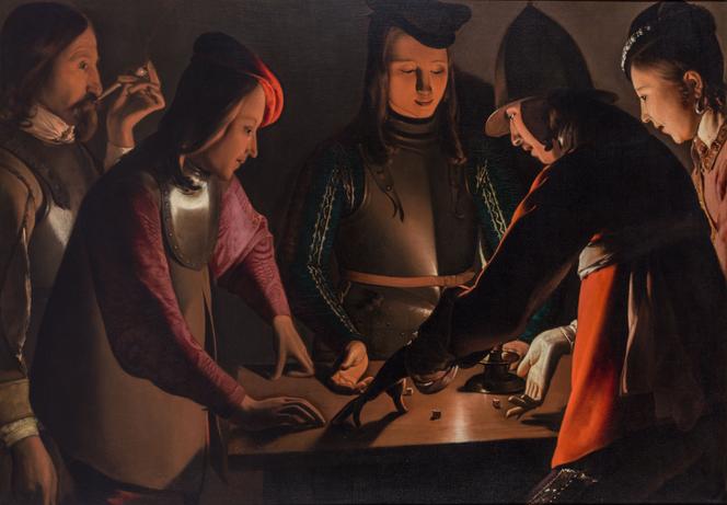 « Les Joueurs de dés » (vers 1650-1652), de Georges de La Tour.