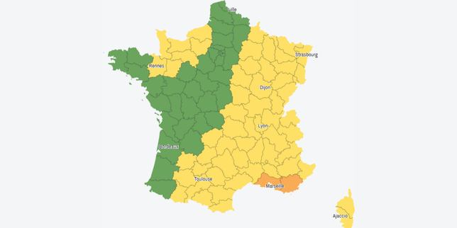 Orages : le Var et les Bouches-du-Rhône placés en vigilance orange
