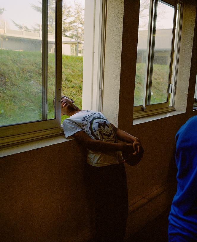 « Aboudalaye. Collège Saint-Exupéry, Rosny-sous-Bois » (Seine-Saint-Denis), 2014, Maciek Pożoga.