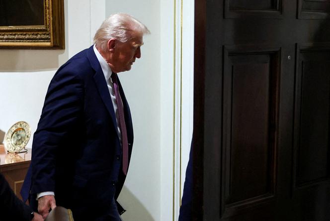 Donald Trump, à la Maison Blanche, à Washington, le 26 août 2025.