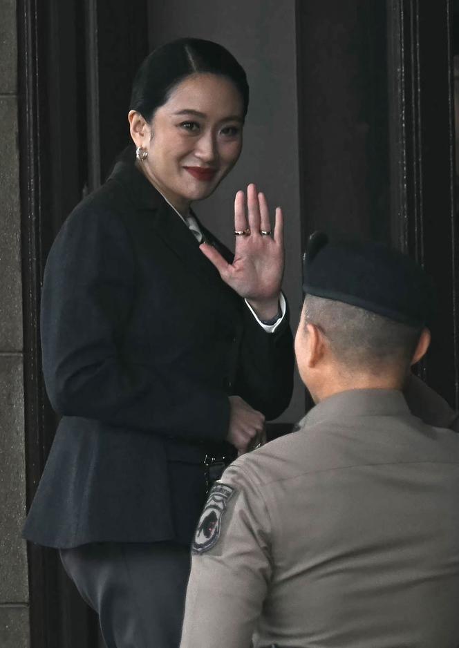 La première ministre thaïlandaise suspendue, Paetongtarn Shinawatra, à Bangkok, le 29 août 2025.