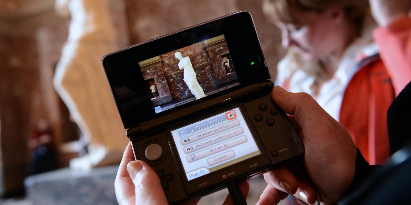 Louvre says 'game over' to its Nintendo 3DS visitor guide