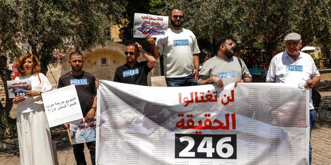 Journalistes morts à Gaza : dans une tribune, de nombreuses sociétés de journalistes se joignent à la mobilisation de Reporters sans frontières