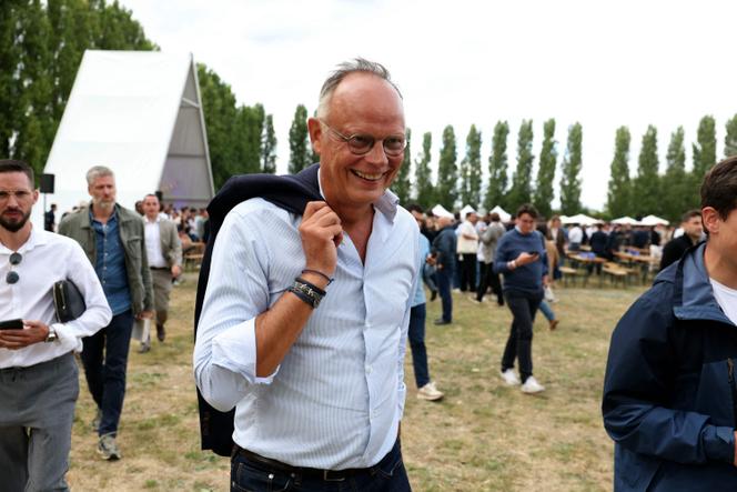 Edouard Philippe au congrès des Jeunes Horizons, à Saint-Maur-des-Fossés (Val-de-Marne), le 30 août 2025.