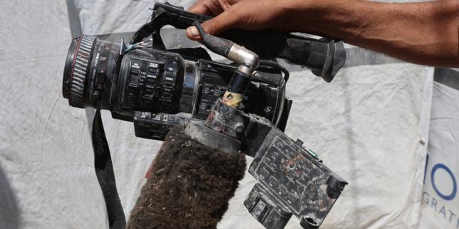 In Gaza, 'journalists are dying, and everyone wonders if the next will be one of the two working for us'