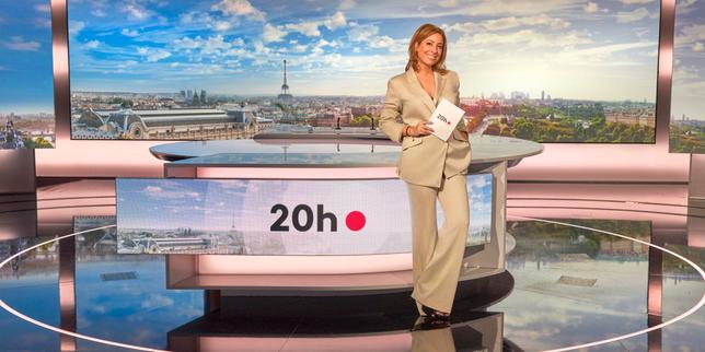 Les grands débuts de Léa Salamé au « 20 heures » de France 2 pour tenter de bousculer TF1