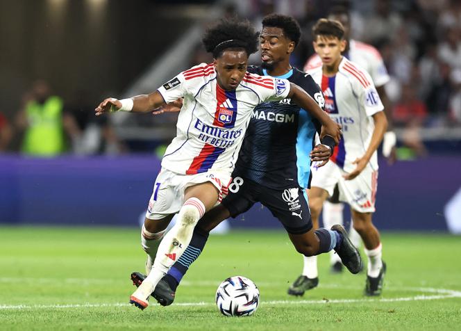 Le Lyonnais Malick Fofana a particulièrement brillé lors du match de Ligue 1 contre l’OM, au Groupama Stadium, à Lyon, le 31 août 2025.