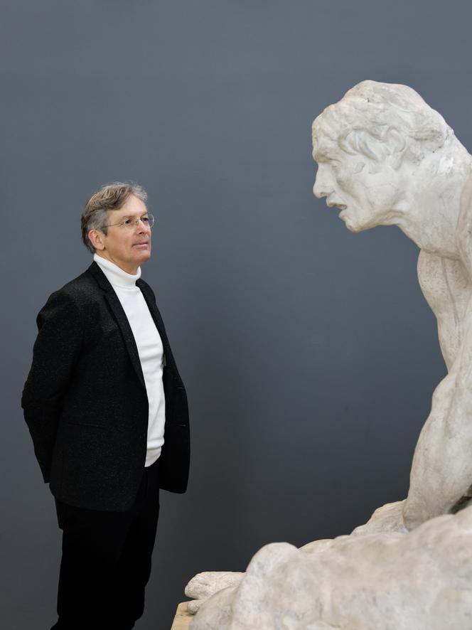 Sylvain Amic, au Musée d'Orsay, à Paris, le 7 janvier 2025.