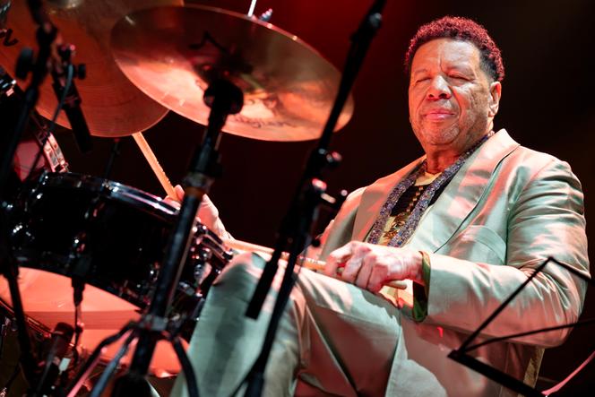 Denardo Coleman au festival Jazz à La Villette, à Paris, le 30 août 2025.