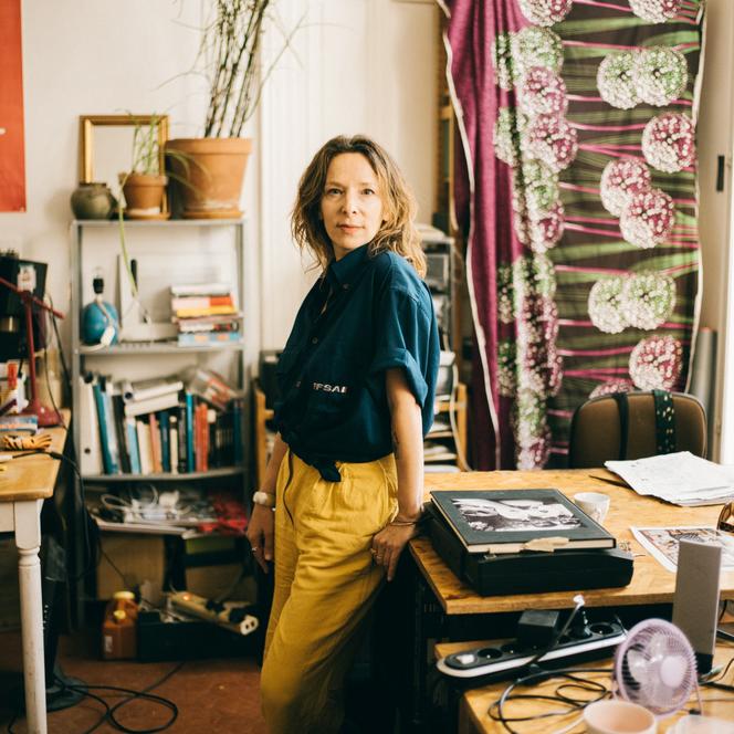 Nine Antico, dans son atelier, à Marseille, le 9 juillet 2025.
