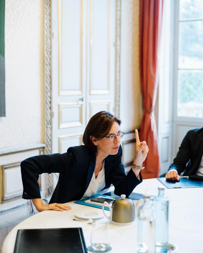 Amélie de Montchalin, ministre chargée des comptes publics, à Paris, le 1er septembre 2025.