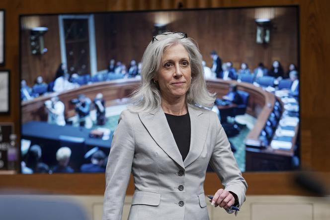 Susan Monarez lors de son audience de confirmation de la commission sénatoriale de la santé, de l’éducation, du travail et des retraites au Capitole, à Washington, le 25 juin 2025.