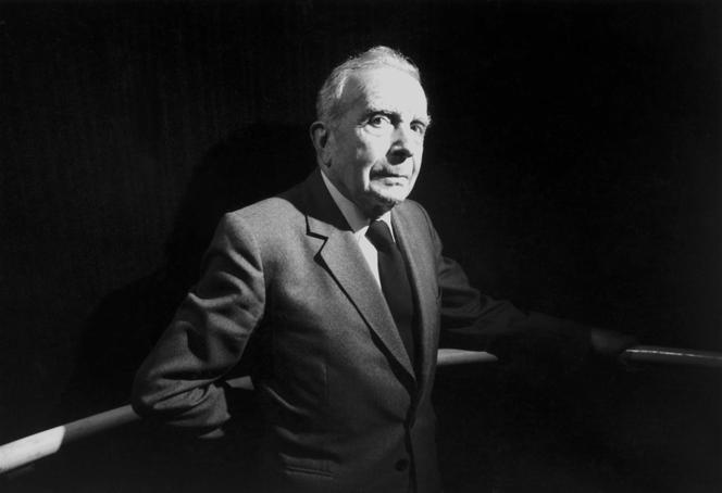 Le philosophe Georges Canguilhem, photo non datée.
