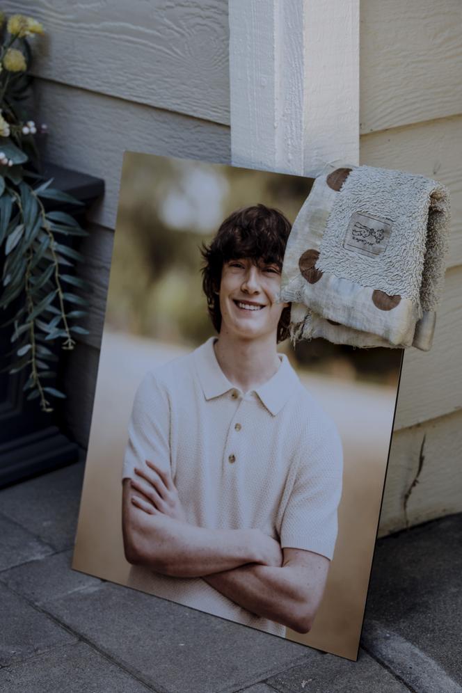 Une photo d’Adam Raine, prise peu avant son suicide, au domicile familial, à Rancho Santa Margarita, en Californie (Etats-Unis), le 17 août 2025.