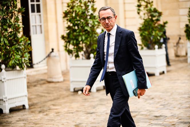 Le ministre de l’intérieur, Bruno Retailleau, à Paris, le 2 septembre 2025.