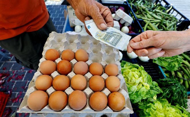 Au marché de Nice, en avril 2023.