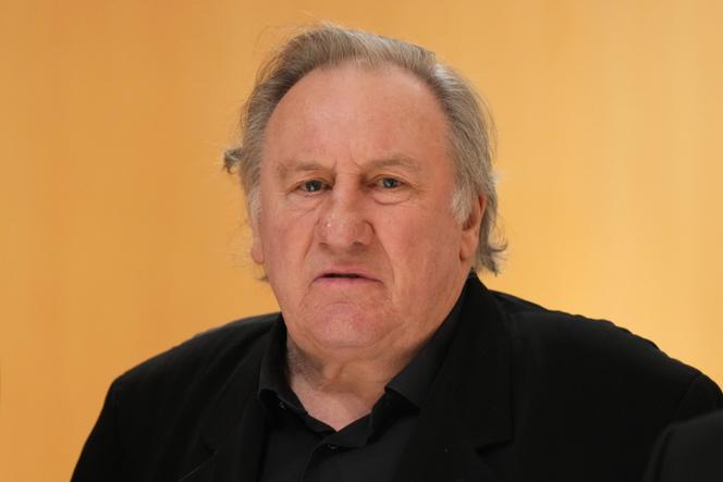 Gérard Depardieu au palais de justice, à Paris, le 26 mars 2025.