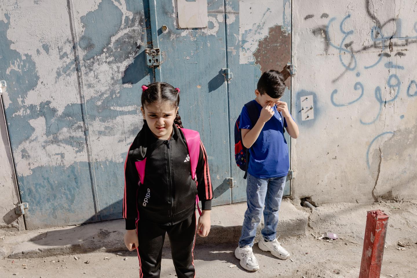 Palestinian students barred from returning to school after Israel shuts down six UN-run schools in East Jerusalem