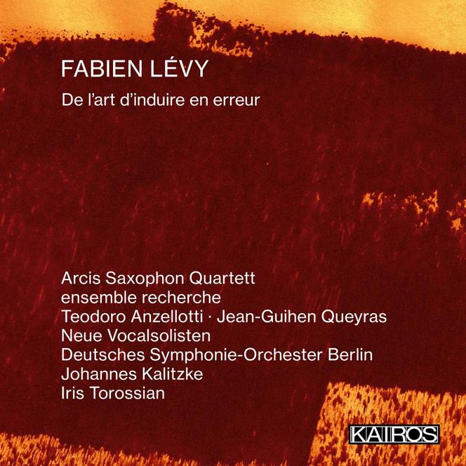 Pochette de l’album « De l’art d’induire en erreur », de Fabien Lévy.