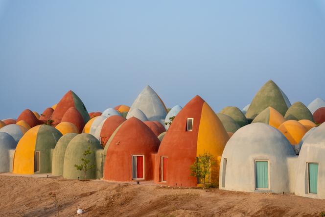 Le complexe Majara, par ZAV Architects, situé sur l’île iranienne d’Ormuz.