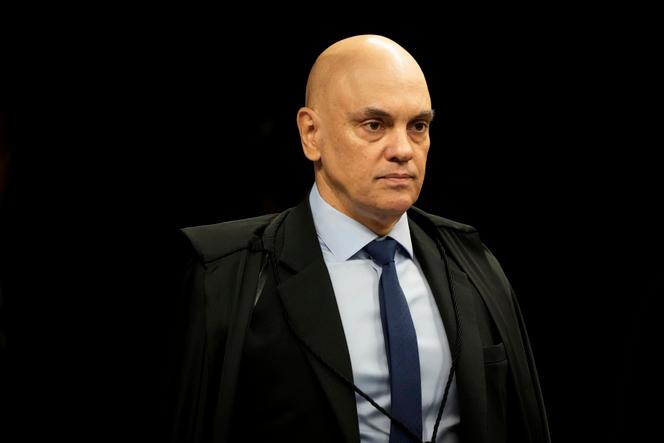 Le président de la Cour suprême brésilienne, Alexandre de Moraes, à Brasilia, le 3 septembre 2025.