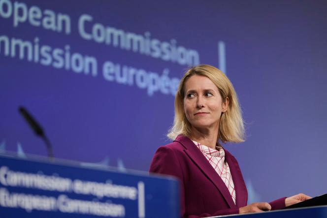 La haute représentante de l’Union européenne pour les affaires étrangères, Kaja Kallas, Bruxelles, le 3 septembre 2025.
