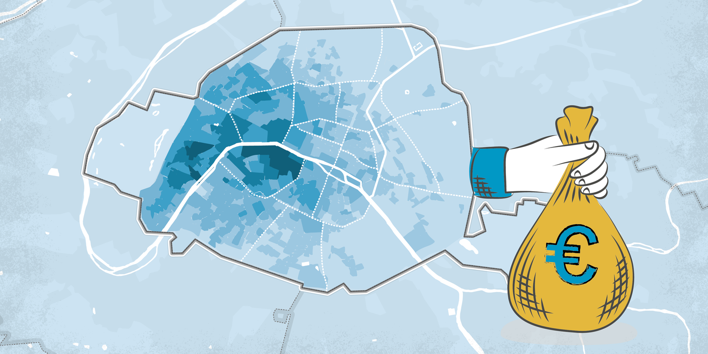 Paris, the capital of concentrated wealth