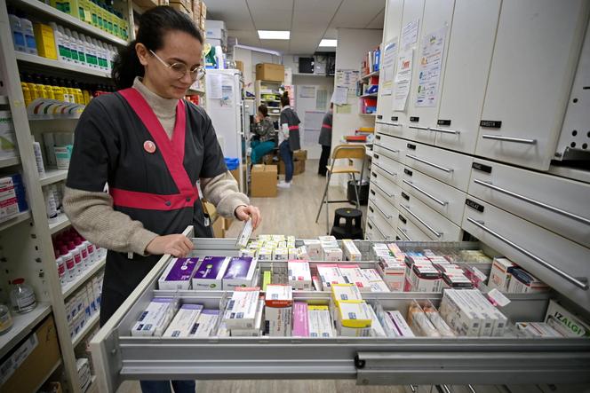 Une pharmacie à Colomiers (Haute-Garonne), le 23 mars 2023.